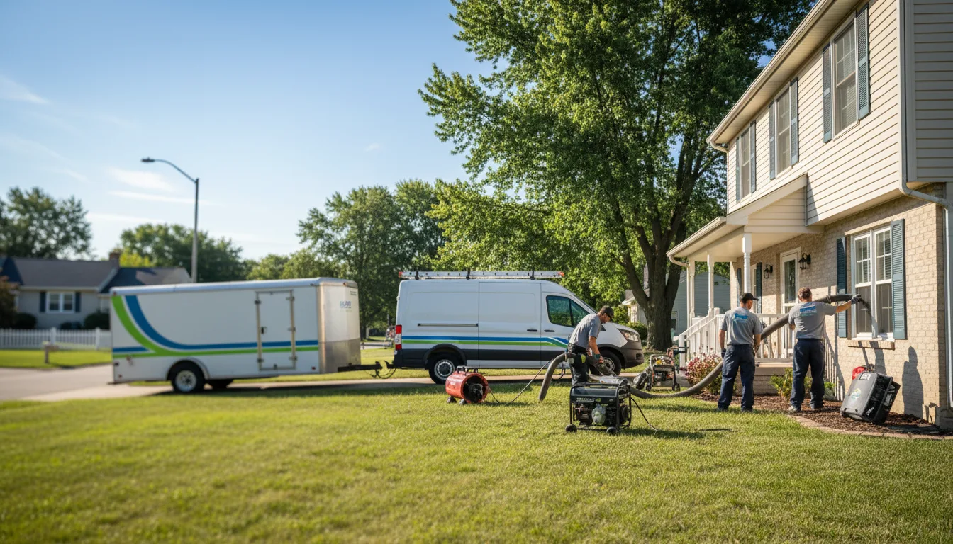 Flooded Basement Restoration And Cleanup With Repair in Paw Paw, IL near me